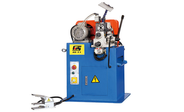 氣壓型半自動單頭倒角機